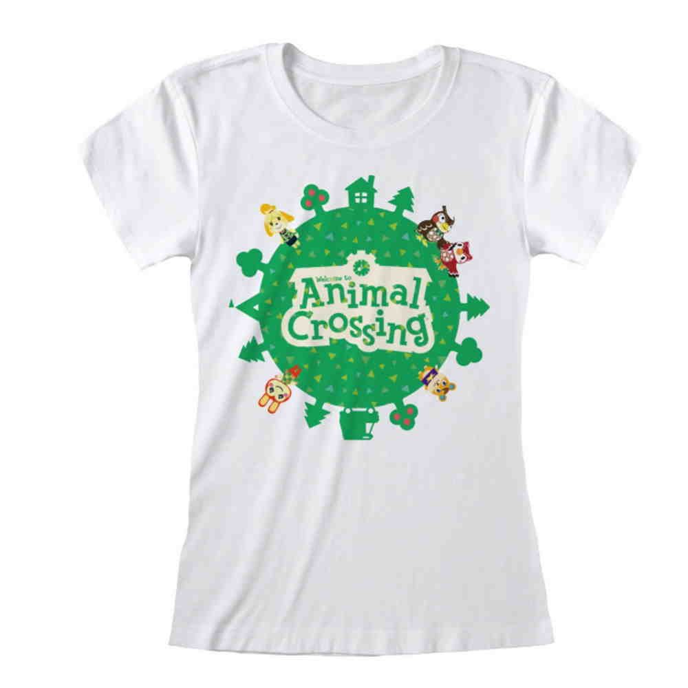 ANIMAL CROSSING どうぶつの森 - Logo / Tシャツ / レディース - PGS